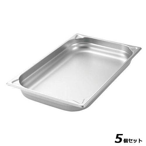 【5セット】プロシェフ 18-8 GNパン 補強重なり防止付 1/3 150mm /業務用/新品/小物送料対象商品