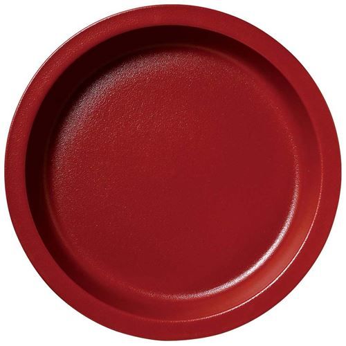 ラックポーセレン ガストロノームパン 丸型 深 M ダークレッド/業務用/新品/小物送料対象商品