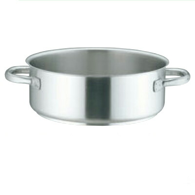 外輪鍋 【モービル プロイノックス 外輪鍋(蓋無)5937-50cm】 MAUVIEL PRO-INOX 5937 外径:520、内径:500、底径:437、板厚:1.8、深さ:190 【業務用】【送料無料】