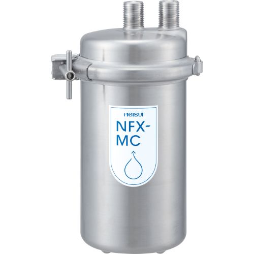 浄水器 【御勤め用/テンポス】【メイスイ】I形 NFX-MC 差しわたし104×高さ245 本体+薬莢 /貨物輸送無料