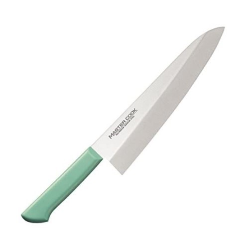 洋出刃 マスターコック 抗菌カラー庖丁 洋出刃 MCDK270 グリーン MASTER COOK MCDK270 長さ:402、背厚:4、刃渡:270 /業務用/新品/小物送料対象商品