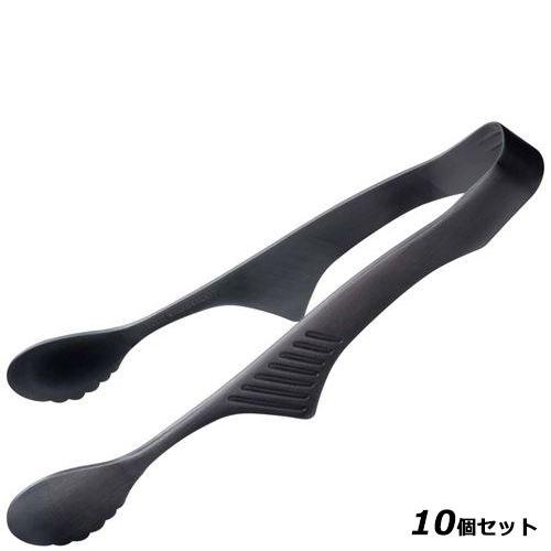 【10セット】18－0 黒酸化発色 クレバー レボスイーツトング /業務用/新品/送料無料