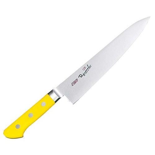牛刀 EBM 抗菌 スペシャル・イノックス 牛刀 27cm イエロー EBM 長さ:403、厚さ:2.2/業務用/新品/小物送料対象商品