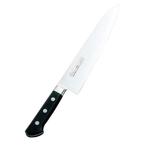 正広作 ツバ付 モリブデン鋼 牛刀 18cm/業務用/新品/小物送料対象商品
