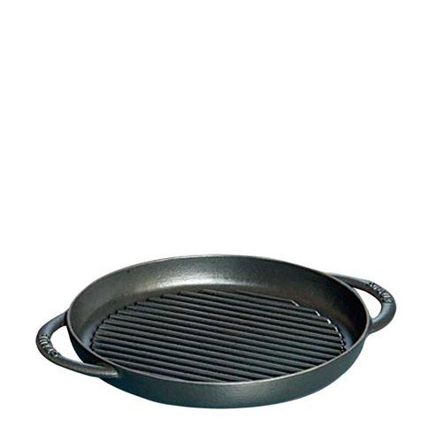 ストウブ ピュアグリル ラウンド 22cm ブラック 40511&minus;520/業務用/新品/小物送料対象商品｜業務用厨房のテンポス