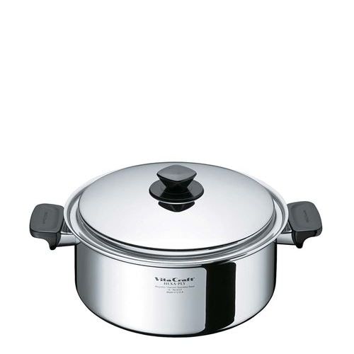ビタクラフト ヘキサプライ 両手鍋 4.0L 6126/業務用/新品/送料無料|業務用厨房のテンポス