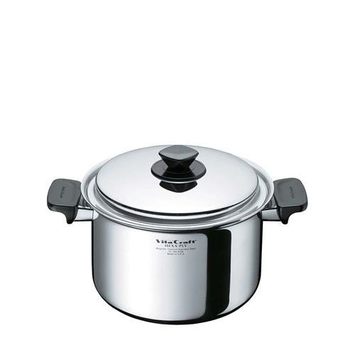 ビタクラフト ヘキサプライ 深型両手なべ 4.0L 6125/お役目用/新品/貨物輸送無料