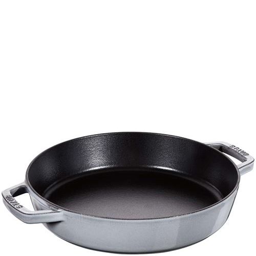 ストウブ 両手フライパン ラウンド 26糎 薄墨色 40511－726/お役目用/新品/小物貨物輸送客体商いもの
