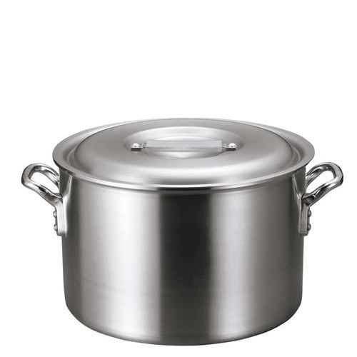 アルミ バリックス 半寸胴鍋(磨き仕上げ)48cm/業務用/新品/送料無料