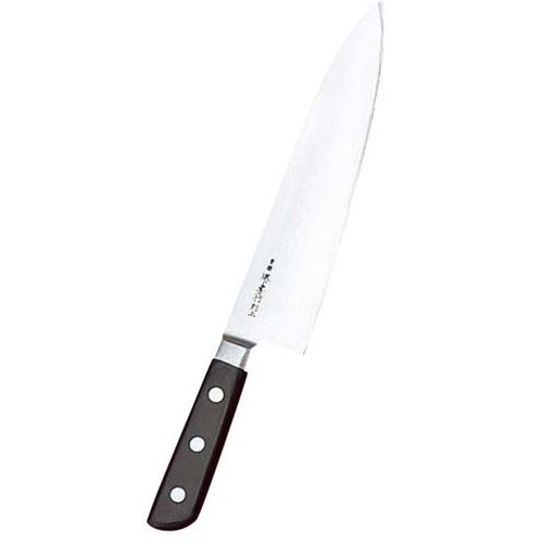 堺孝行(日本鋼・ツバ付)洋出刃包丁 27糎 15034/御役目用/新品/小物貨物輸送客体商いもの