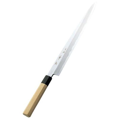 兼松作 青二鋼 柳刃まかない方 36糎/お役目用/新品/貨物輸送無料