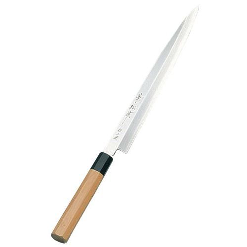 兼松作 銀三鋼 ふぐ引庖丁 27糎/御役目用/新品/貨物輸送無料