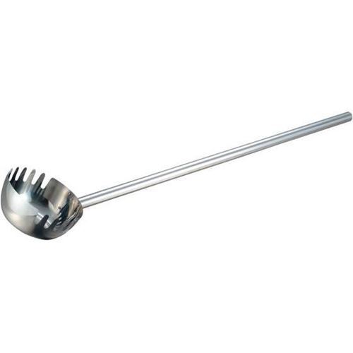 18-8 抗菌 長柄付(1m)麺杓子 21cm/業務用/新品/送料無料