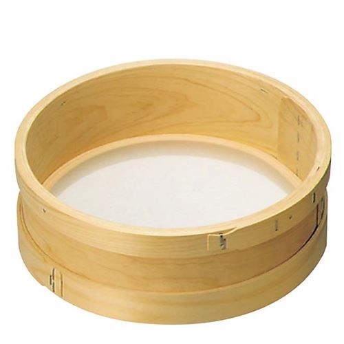 木枠 ダシ漉 本絹 60メッシュ 8寸(24cm)/業務用/新品/小物送料対象商品