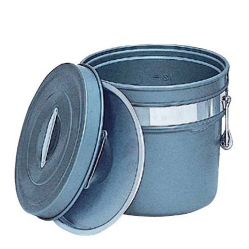 アルマイト 段付二重食缶(内外超硬質ハードコート)246−H 8L/業務用/新品/送料無料|業務用厨房のテンポス