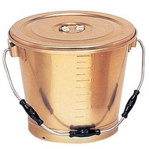 しゅう酸アルマイト 丸型一重 食缶 14L 215G/業務用/新品/小物送料対象商品