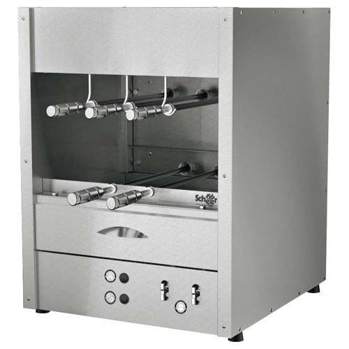 シーア 卓上シュラスコガスグリル 2段タイプ 5本 RG－300－2－5 LP 50Hz/業務用/新品/送料無料