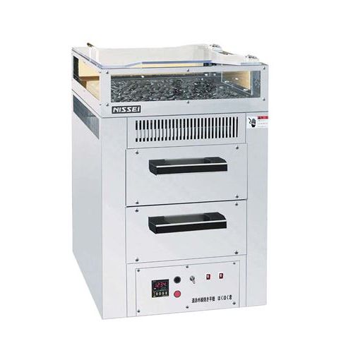 遠赤外線焼き芋機 ほくほく君 2段式 NEY－11W/業務用/新品/送料無料