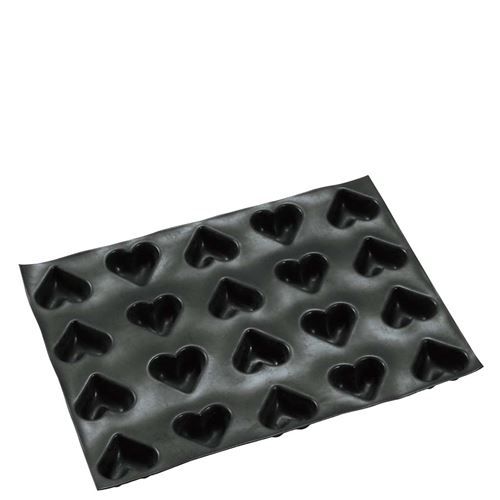 ドゥマール フレキシパン 1073 立体ハート 20取/業務用/新品/送料無料｜業務用厨房のテンポス