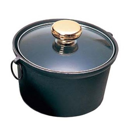 アルミ合金1人用しゃぶ鍋 ガラス蓋付/業務用/新品/送料無料