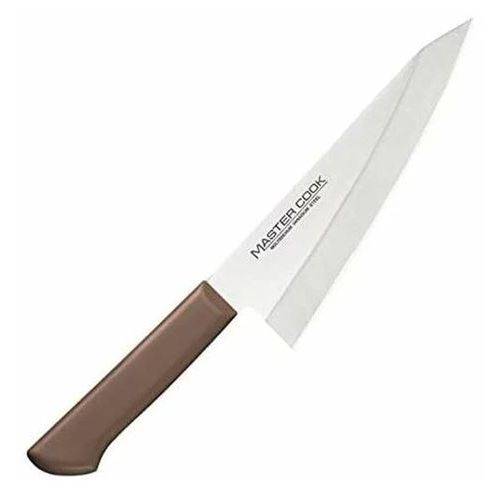 包丁 マスターコック 抗菌カラー庖丁 ガラスキ MCRK180 ブラウン MASTER COOK MCRK180 長さ:315、背厚:4、刃渡:180/業務用/新品/小物送料対象商品
