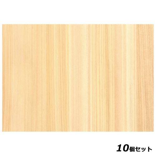 【10セット】天然木シート 桧 A4(10枚入)(100351) /業務用/新品/送料無料｜業務用厨房のテンポス