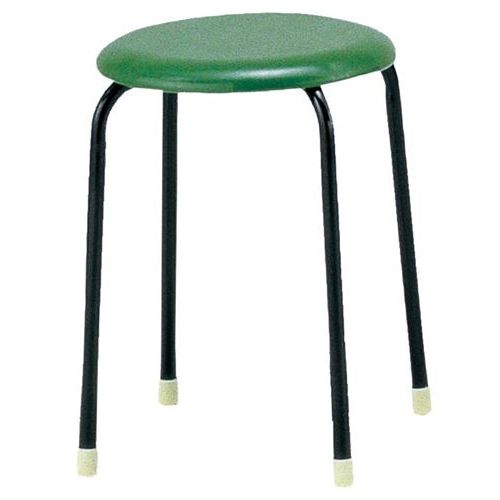 業務用椅子 丸椅子 M－24M(10脚入)グリーン/業務用/新品/送料無料