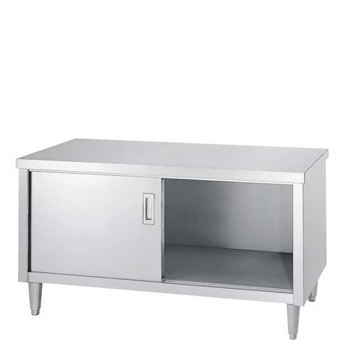 EL－7545 収納家具御役目台 EL型(片面ステンレス鋼戸)/御役目用/新品/貨物輸送無料