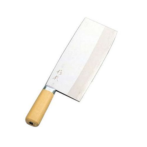 中華まかない方 【杉本作 中華まかない方 #3】 SUGIMOTO 幅:95、長さ:325、柄長:105、背厚:4.5、刃渡:220 【お役目用】【貨物輸送無料】