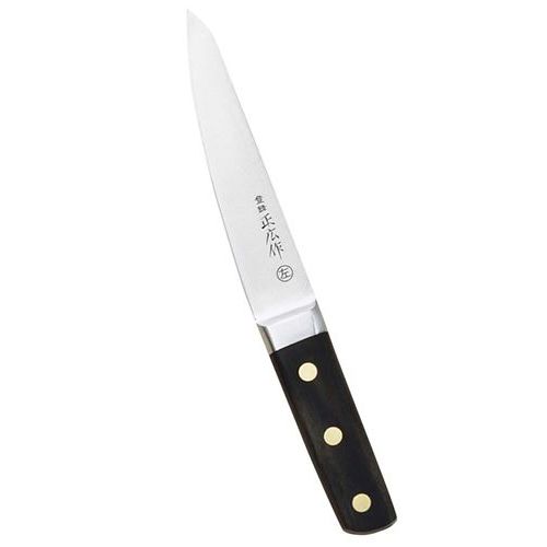 正広作 日本鋼 左きき用 ツバ付 骨透 丸 15cm/業務用/新品/小物送料対象商品