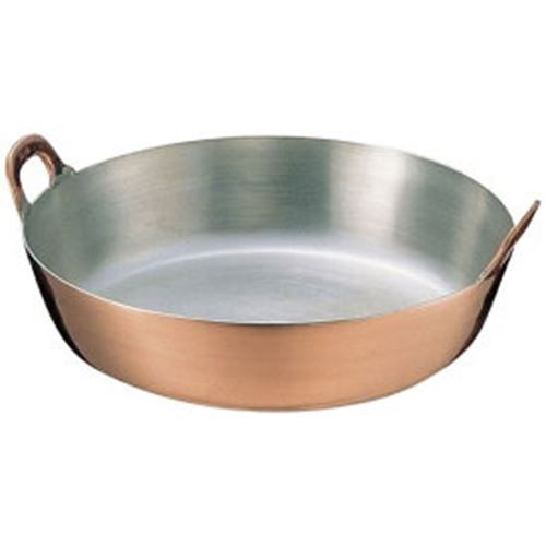 【TKG】SA 銅 揚鍋 42珊 /9-0430-0607/御勤め用/新品/貨物輸送無料