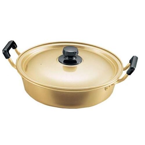 【TKG】アカオしゅう酸 実用鍋 浅型 18cm /9-0040-0801/業務用/新品/小物送料対象商品