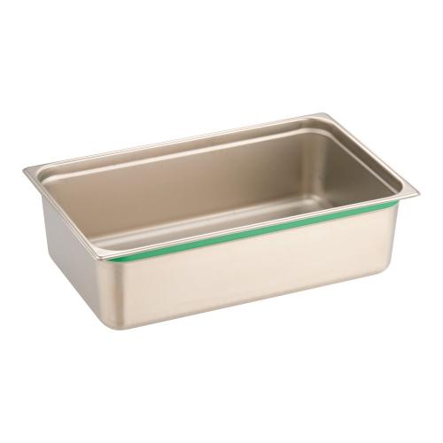 DO-EN18-8カラーラインGNパン 1/1 150mm グリーン/業務用/新品/小物送料対象商品|業務用厨房のテンポス