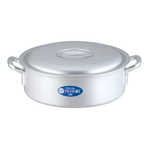 TKG IH軽銀 端っこ鍋 42糎/お役目用/新品/貨物輸送無料