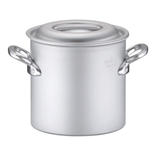 軽銀 プロマイスターIH 寸胴鍋 18糎/御役目用/新品/小物貨物輸送客体商いもの