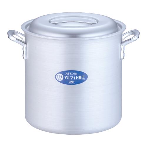 TKG IH軽銀 寸胴鍋(目盛付) 30糎/お役目用/新品/貨物輸送無料