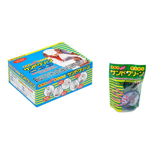 布たわしサンドクリーン (小箱10個入) 細目/業務用/新品/小物送料対象商品