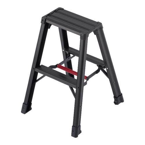 アルミ 軽量 専用脚立 脚軽BLACK RZB-09b/業務用/新品/小物送料対象商品