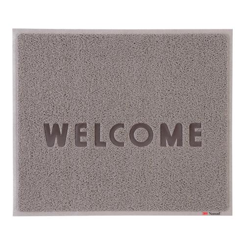 3M 文字入マット WELCOME グレー/業務用/新品/小物送料対象商品｜業務用厨房のテンポス
