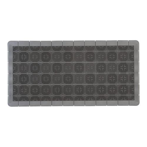 クロスハードマット 900&times;1800mm グレー/業務用/新品/送料無料｜業務用厨房のテンポス
