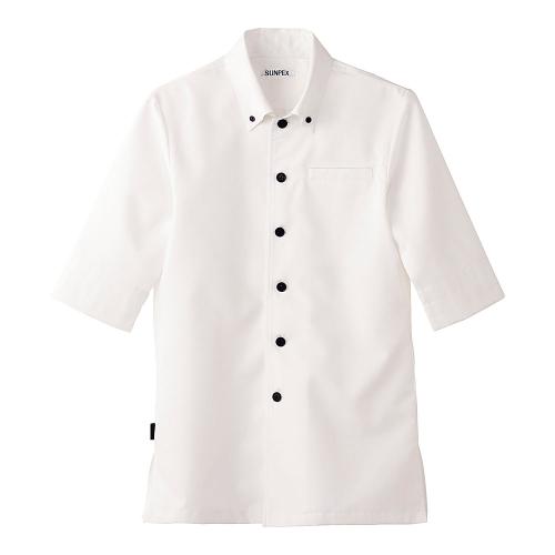 男女兼用ショップコート ET-7727 ホワイト 4L/業務用/新品/小物送料対象商品