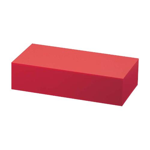 アクリル ディスプレイBOX 中 朱マット B30-6/業務用/新品/送料無料