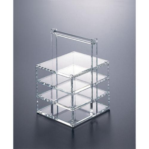 アクリル お重手付 S OJ-S-C/業務用/新品/小物送料対象商品