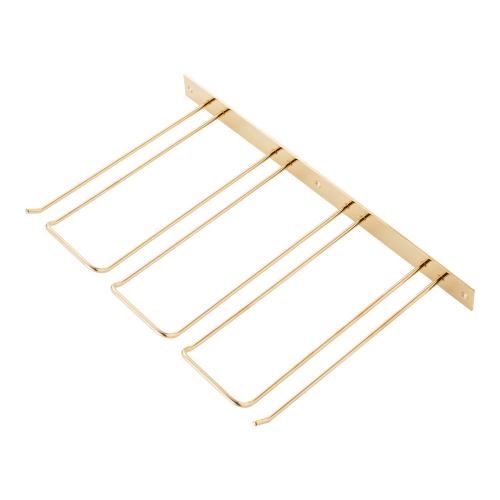 グラスフレーム 壁掛型 4連 24金メッキ/業務用/新品/小物送料対象商品