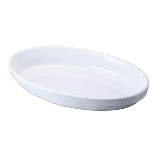 シェーンバルド オーバルグラタン皿 白 3011-44W/業務用/新品/送料無料