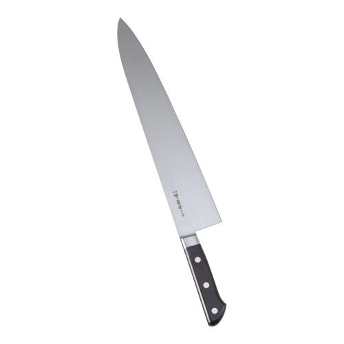 堺菊守日本鋼(口金付)牛刀 36糎/お役目用/新品/貨物輸送無料