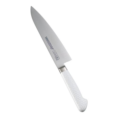 抗菌カラー庖丁 牛刀 18cm MGK-180 ホワイト/業務用/新品/小物送料対象商品
