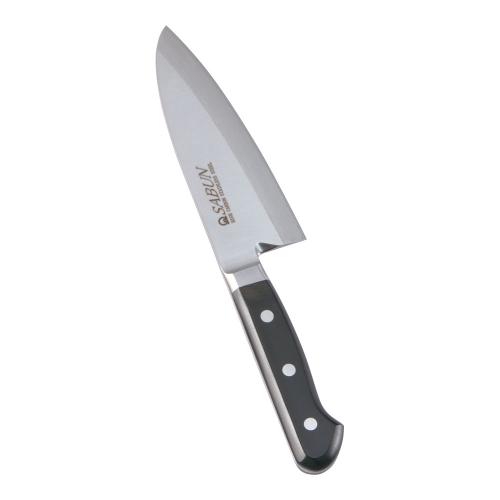 SA SABUN ステンレス鋼鋼 出刃包丁 15糎/お役目用/新品/小物貨物輸送客体商いもの