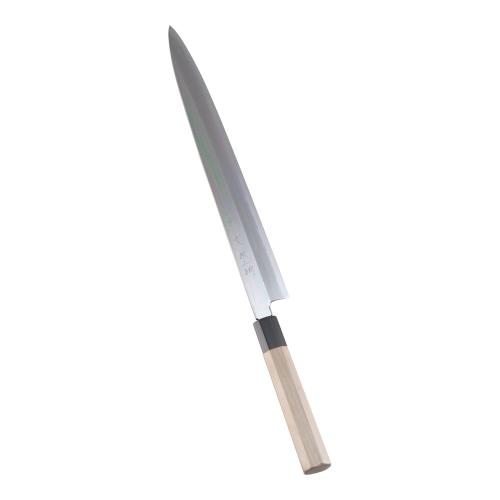 SA佐文 銀三鏡面仕上 柳刃 33珊/御勤め用/新品/貨物輸送無料