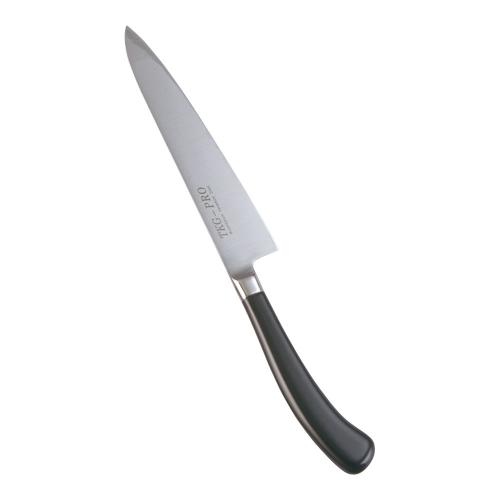 TKG PRO 抗菌カラーぺティーナイフ (両刃) 15cm ブラック/業務用/新品/小物送料対象商品